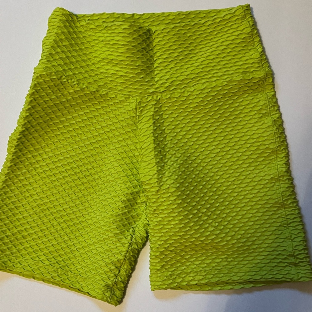 Neon Green BBB Shorts